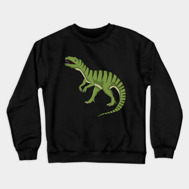 Tyrannosaurus Crewneck Sweatshirt by RockyDesigns